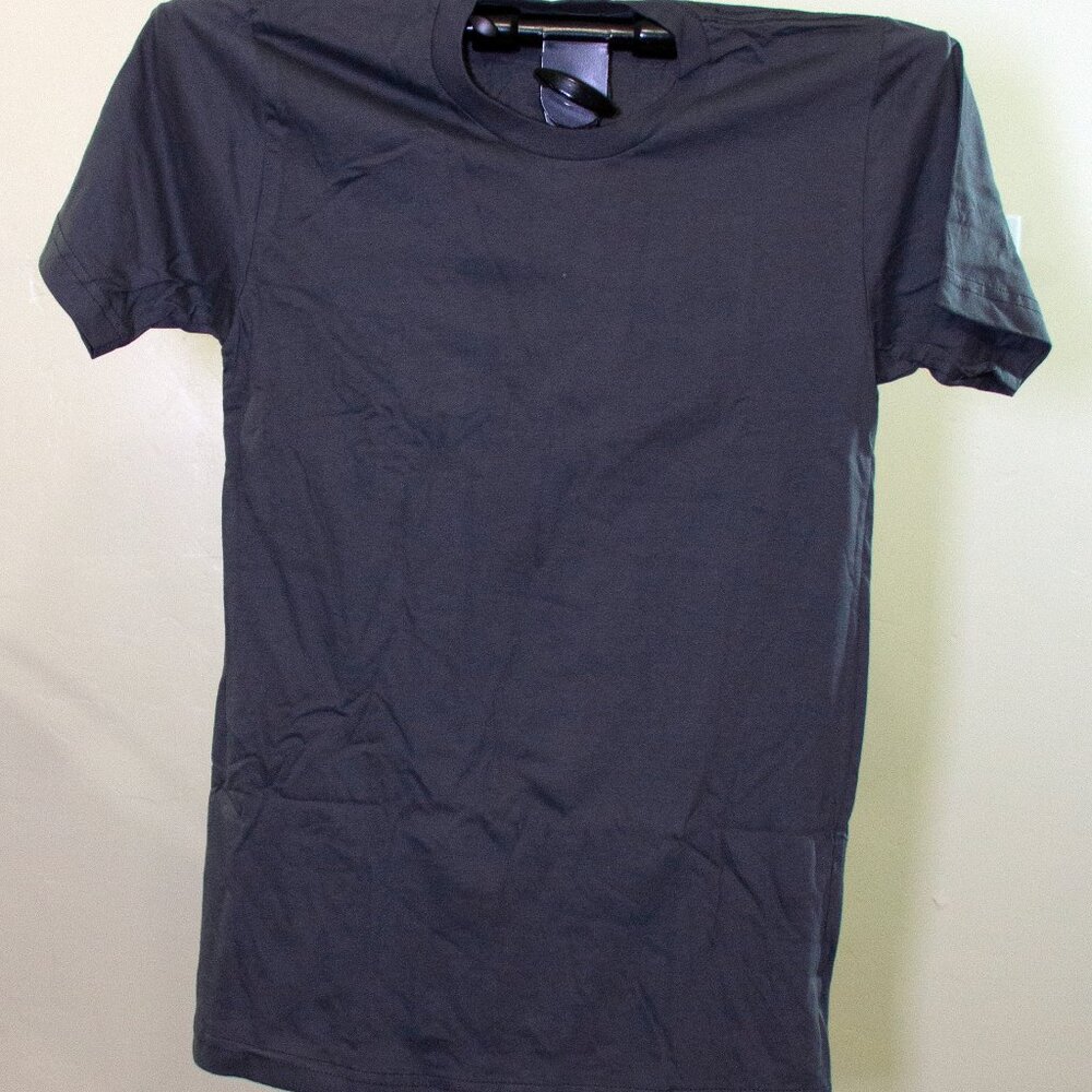 American Apparel Unisex Fine Jersey Tee 2001 - Dark Grey